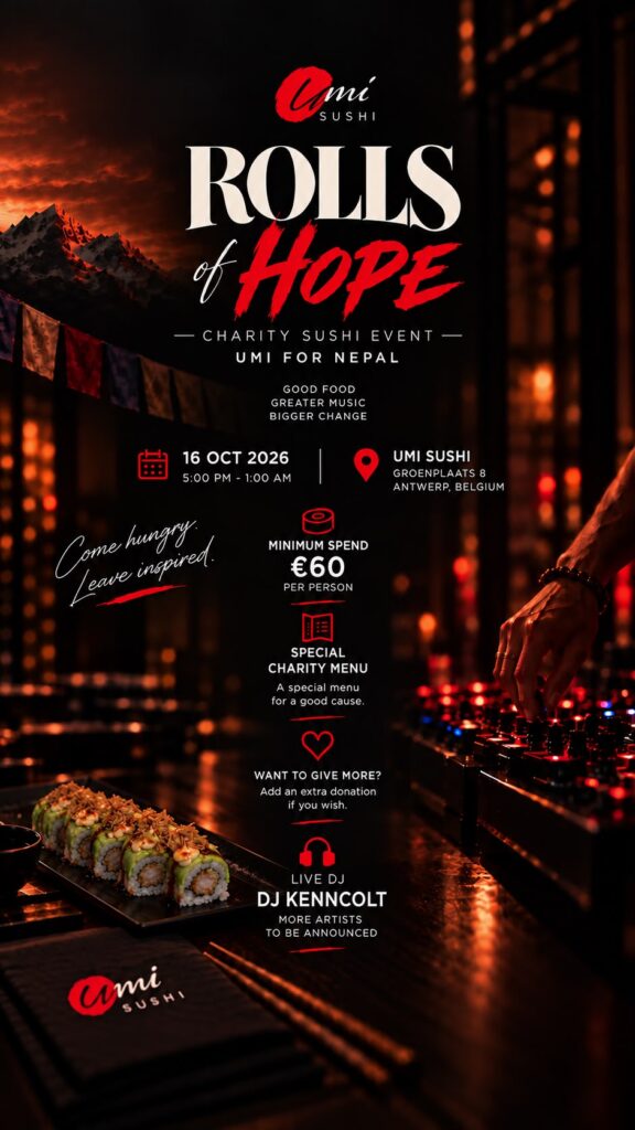 Rolls of Hope - Umi Sushi